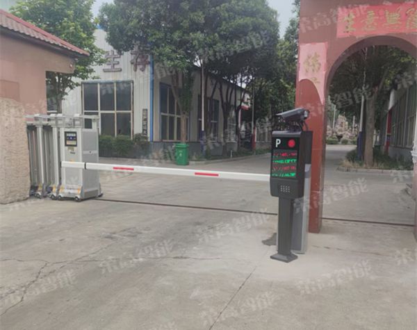 峰涛铝业大宗物料门禁工程安装完毕